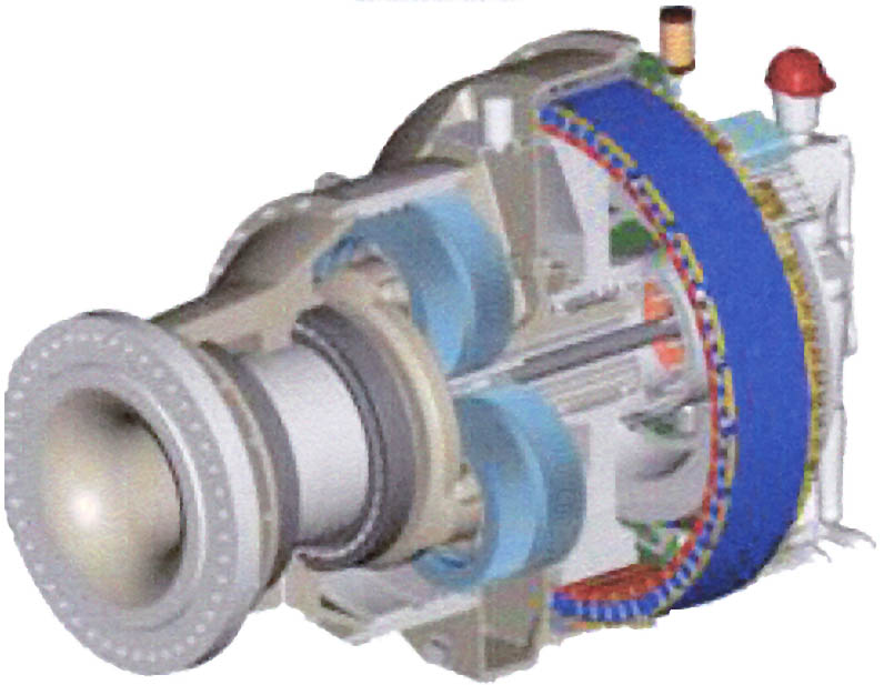 Peen large gears for Wind turbines