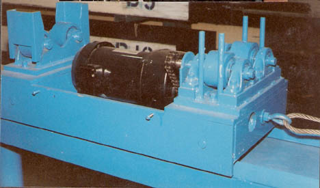 Powered work trolley